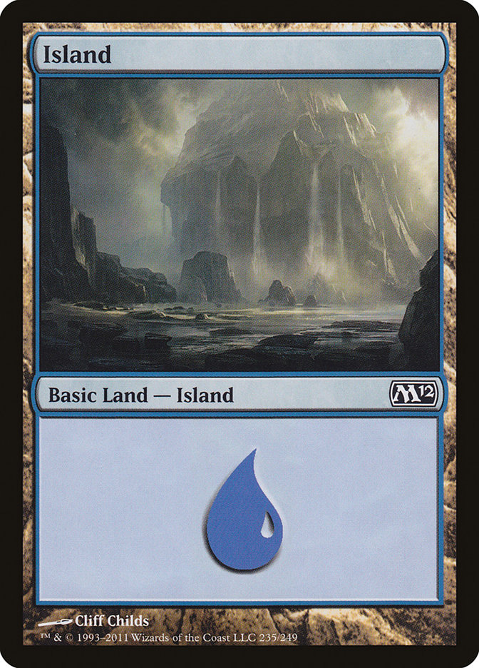 Island (235) - [Foil] Magic 2012 (M12)