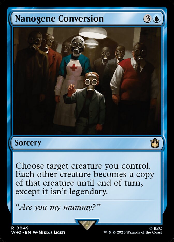 Nanogene Conversion - [Foil] Doctor Who (WHO)