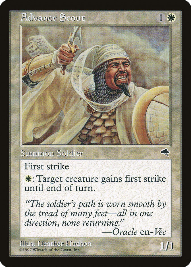 Advance Scout - [Retro Frame] Tempest (TMP)