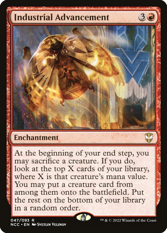 Industrial Advancement - New Capenna Commander (NCC)