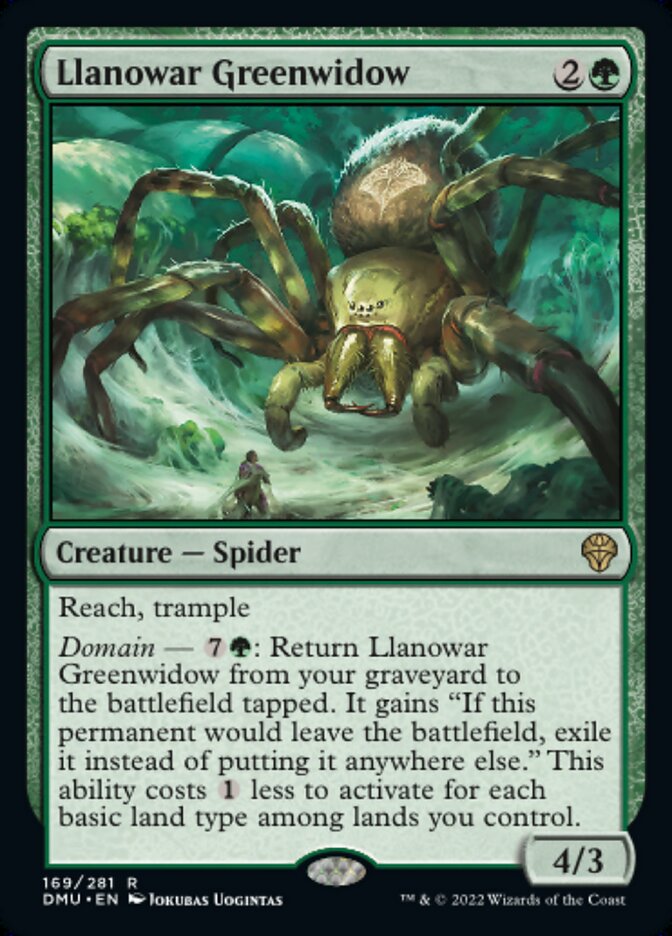 Llanowar Greenwidow - [Foil] Dominaria United (DMU)
