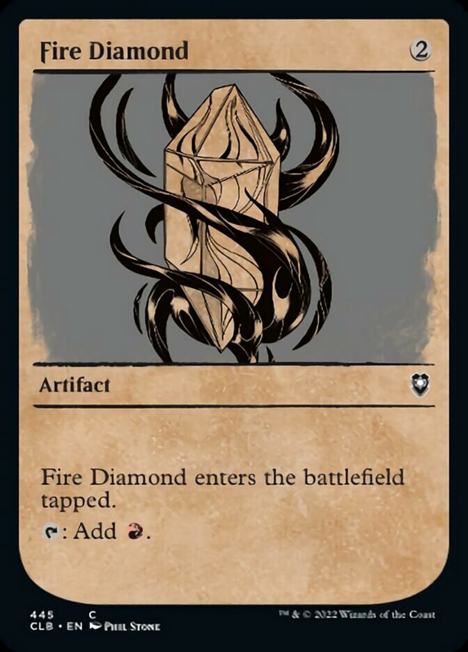 Fire Diamond - [Showcase] Commander Legends: Battle for Baldur's Gate (CLB)
