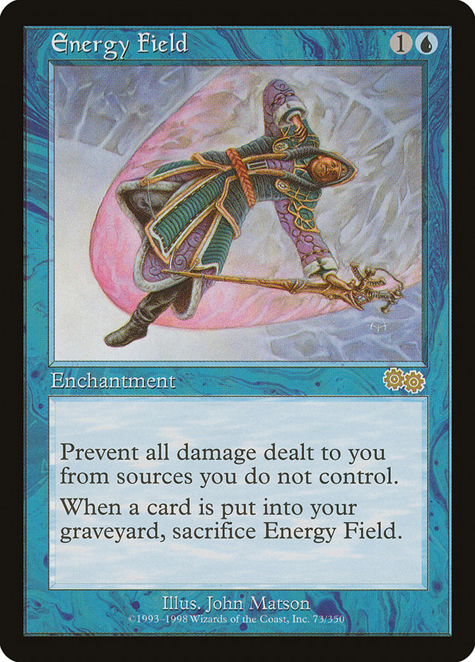 Energy Field - [Retro Frame] Urza's Saga (USG)