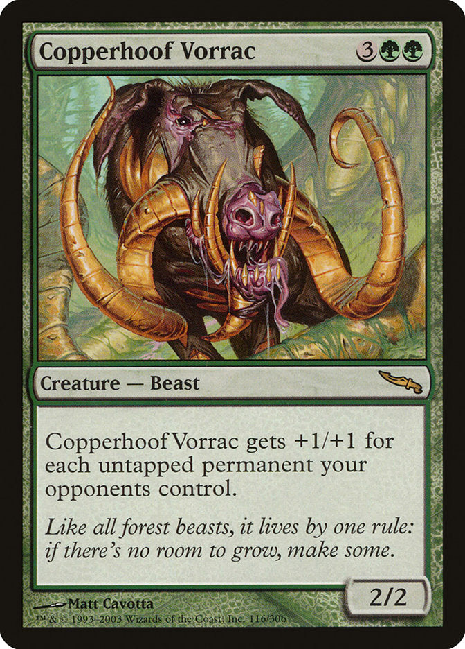 Copperhoof Vorrac - Mirrodin (MRD)