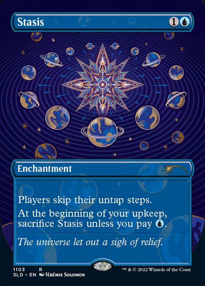 Stasis (1103) - [Foil, Borderless] Secret Lair Drop (SLD)