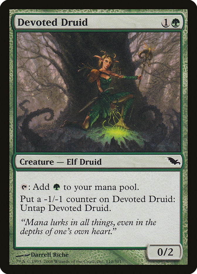Devoted Druid - [Foil] Shadowmoor (SHM)