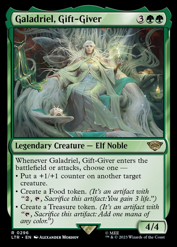 Galadriel, Gift-Giver - [Foil] The Lord of the Rings: Tales of Middle-earth (LTR)