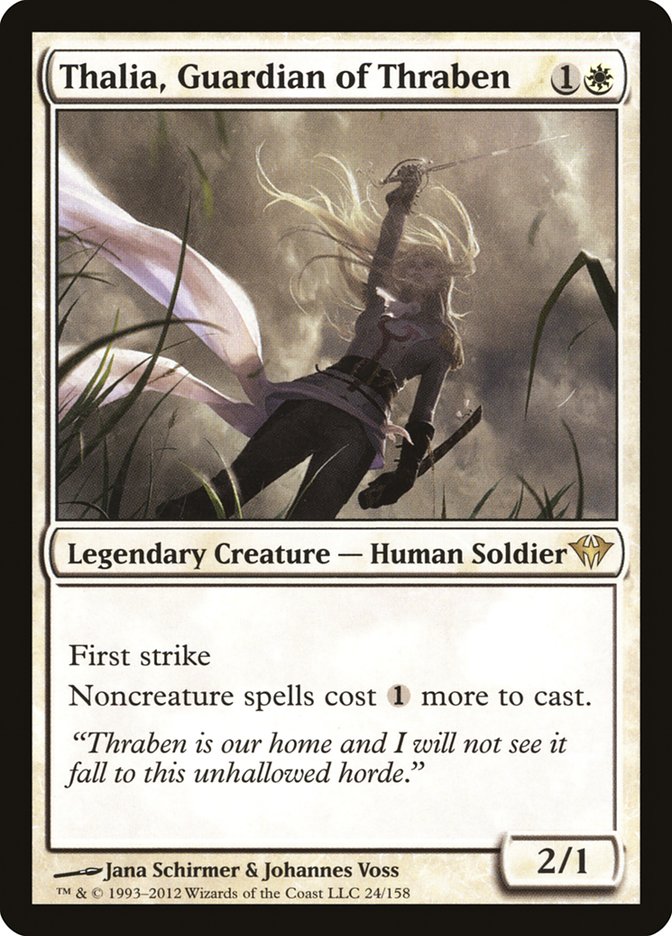 Thalia, Guardian of Thraben - [Foil] Dark Ascension (DKA)
