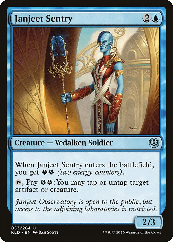 Janjeet Sentry - [Foil] Kaladesh (KLD)