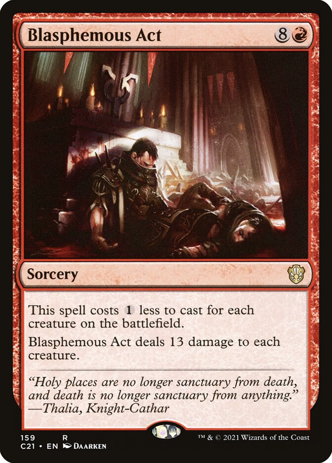 Blasphemous Act - Commander 2021 (C21)