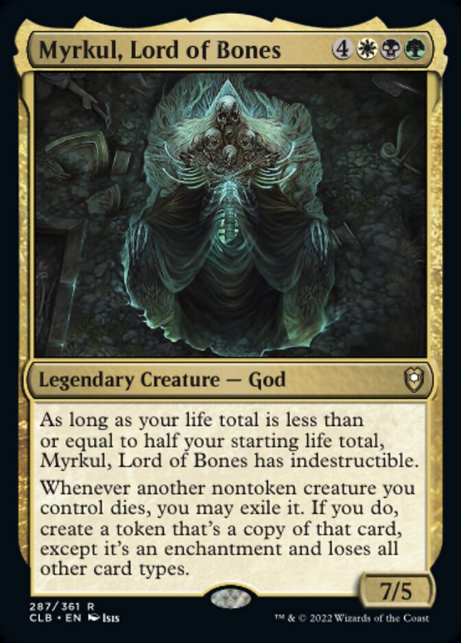 Myrkul, Lord of Bones - Commander Legends: Battle for Baldur's Gate (CLB)