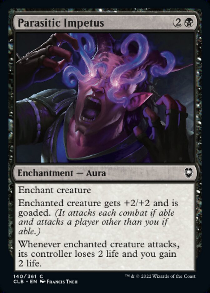 Parasitic Impetus - [Foil] Commander Legends: Battle for Baldur's Gate (CLB)