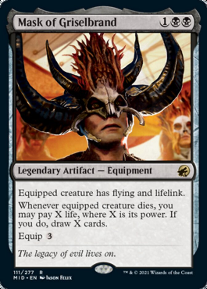 Mask of Griselbrand - Innistrad: Midnight Hunt (MID)