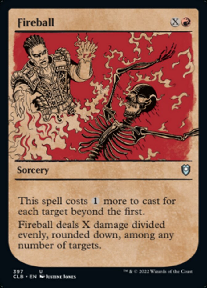 Fireball - [Foil, Showcase] Commander Legends: Battle for Baldur's Gate (CLB)