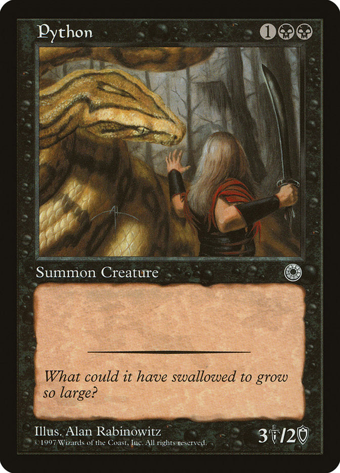 Python - Portal (POR)