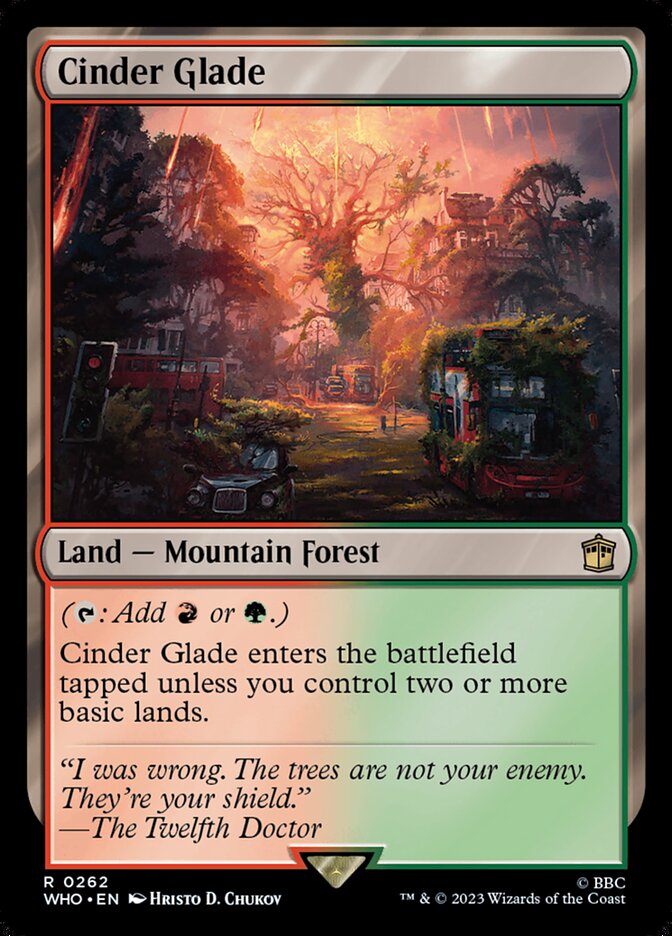 Cinder Glade - [Foil] Doctor Who (WHO)