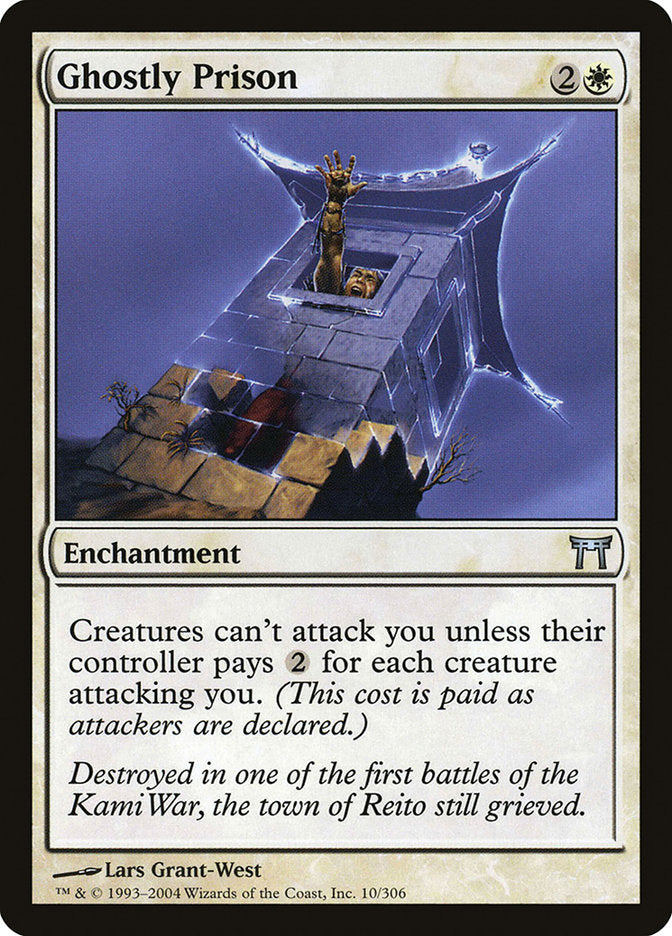 Ghostly Prison - [Foil] Champions of Kamigawa (CHK)