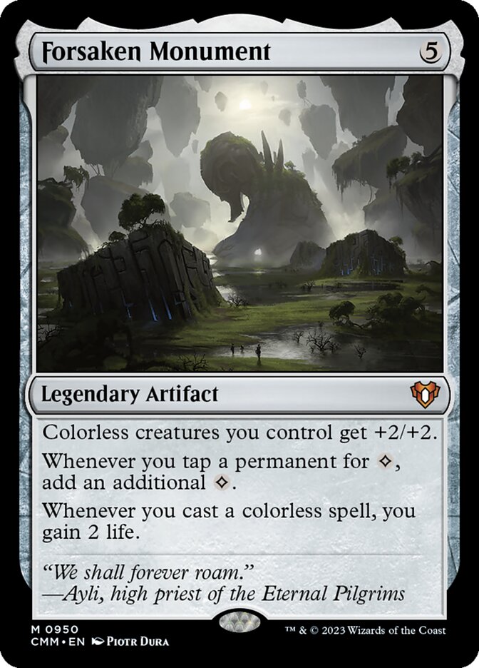 Forsaken Monument - [Foil] Commander Masters (CMM)