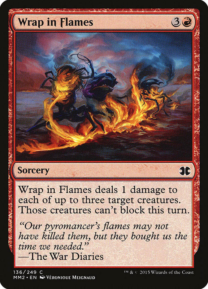Wrap in Flames - Modern Masters 2015 (MM2)
