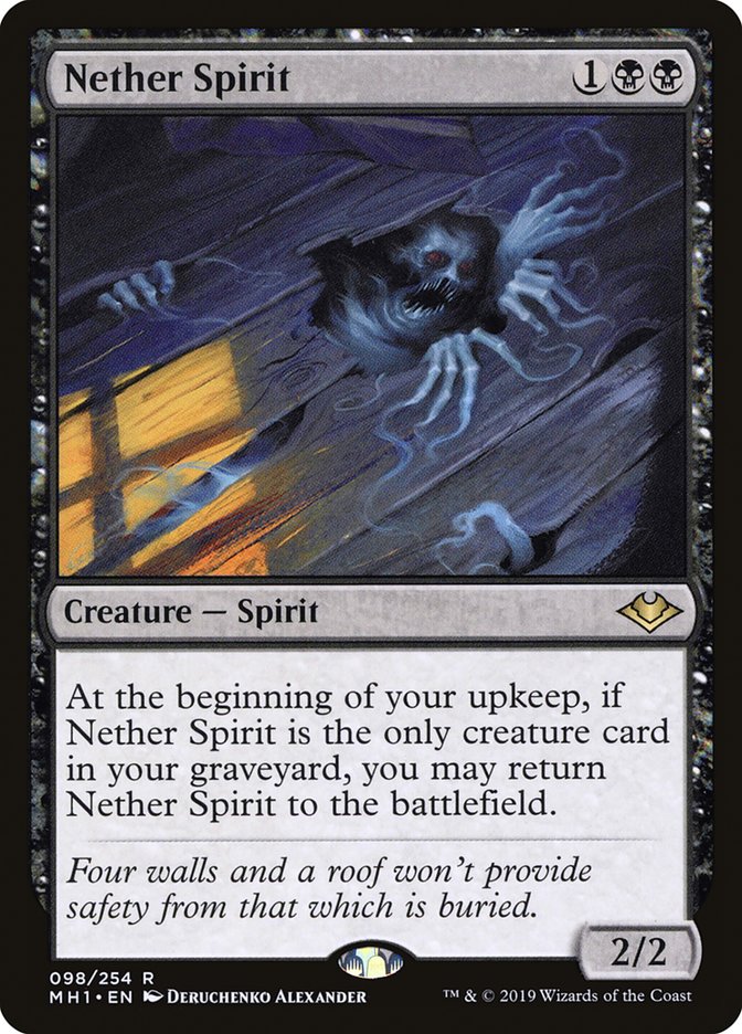 Nether Spirit - [Foil] Modern Horizons (MH1)
