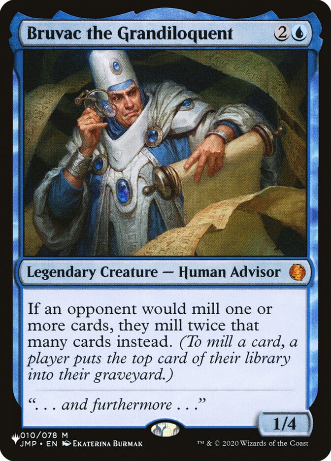 Bruvac the Grandiloquent - [Foil] The List (PLIST)