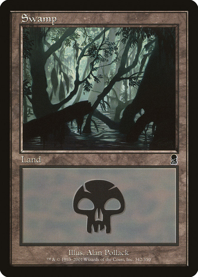 Swamp - [Foil, Retro Frame] Odyssey (ODY)