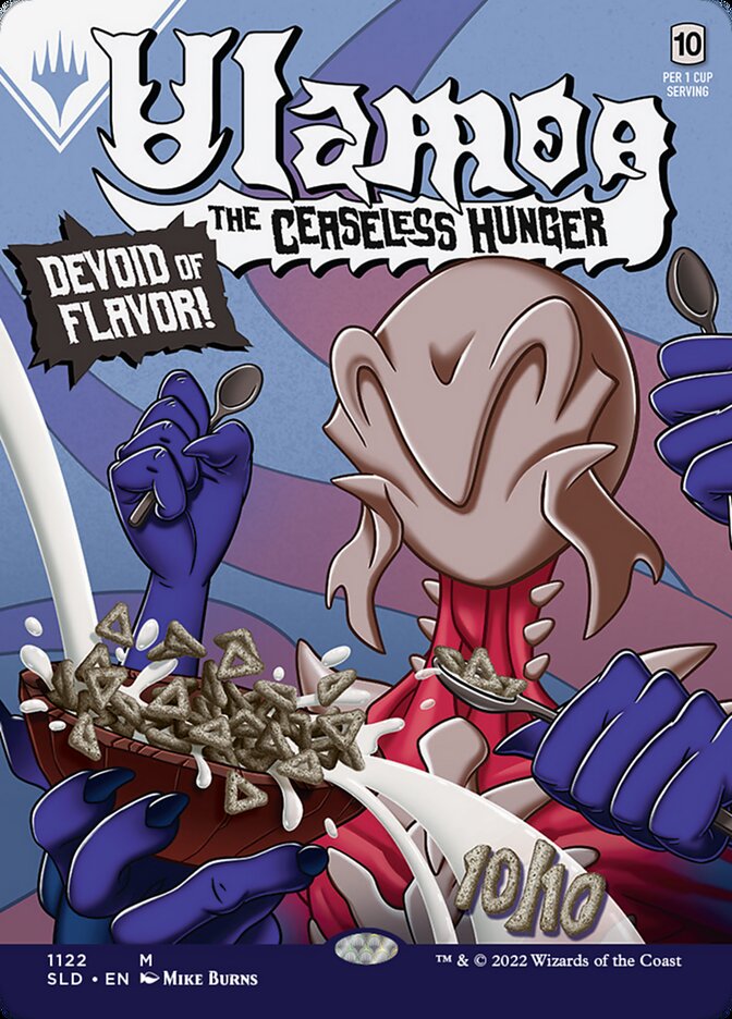 Ulamog, the Ceaseless Hunger // Ulamog, the Ceaseless Hunger (1122) - [Foil, Borderless] Secret Lair Drop (SLD)