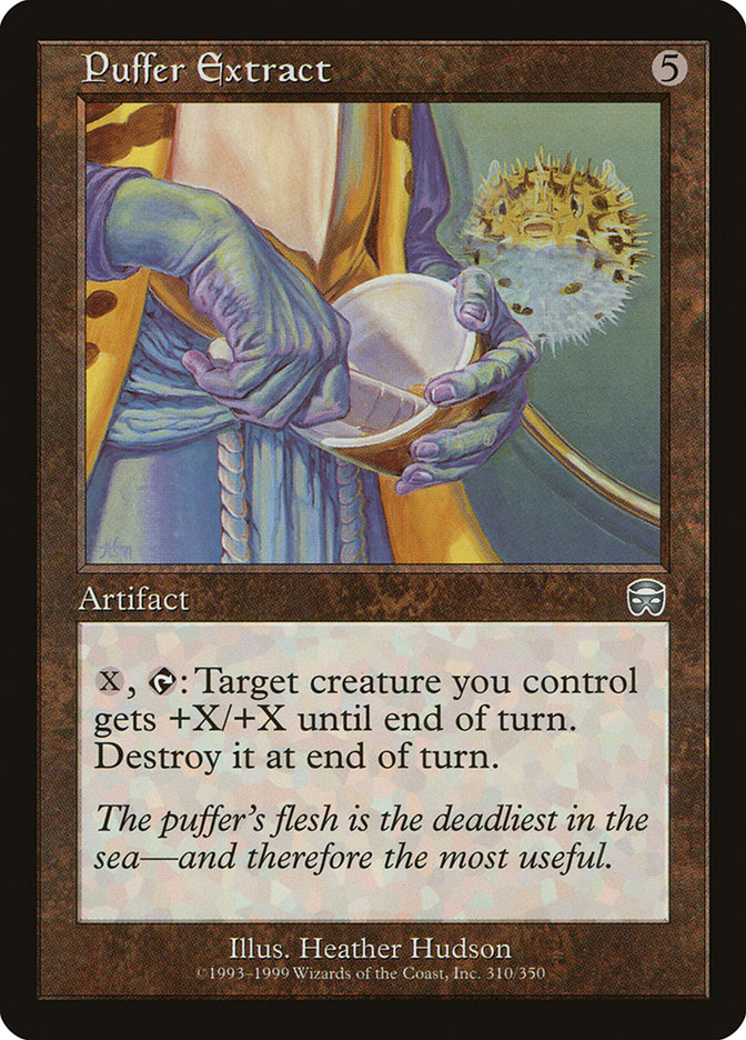 Puffer Extract - [Foil] Mercadian Masques (MMQ)
