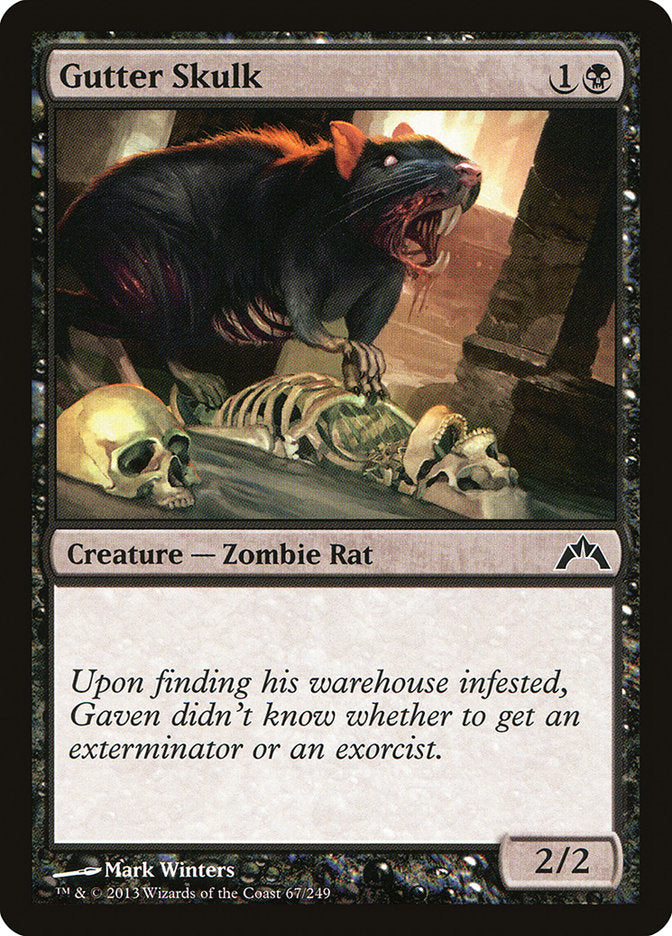 Gutter Skulk - [Foil] Gatecrash (GTC)