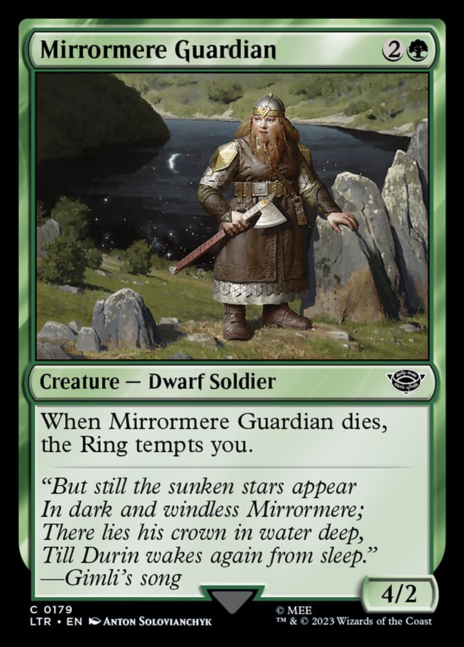 Mirrormere Guardian - [Foil] The Lord of the Rings: Tales of Middle-earth (LTR)