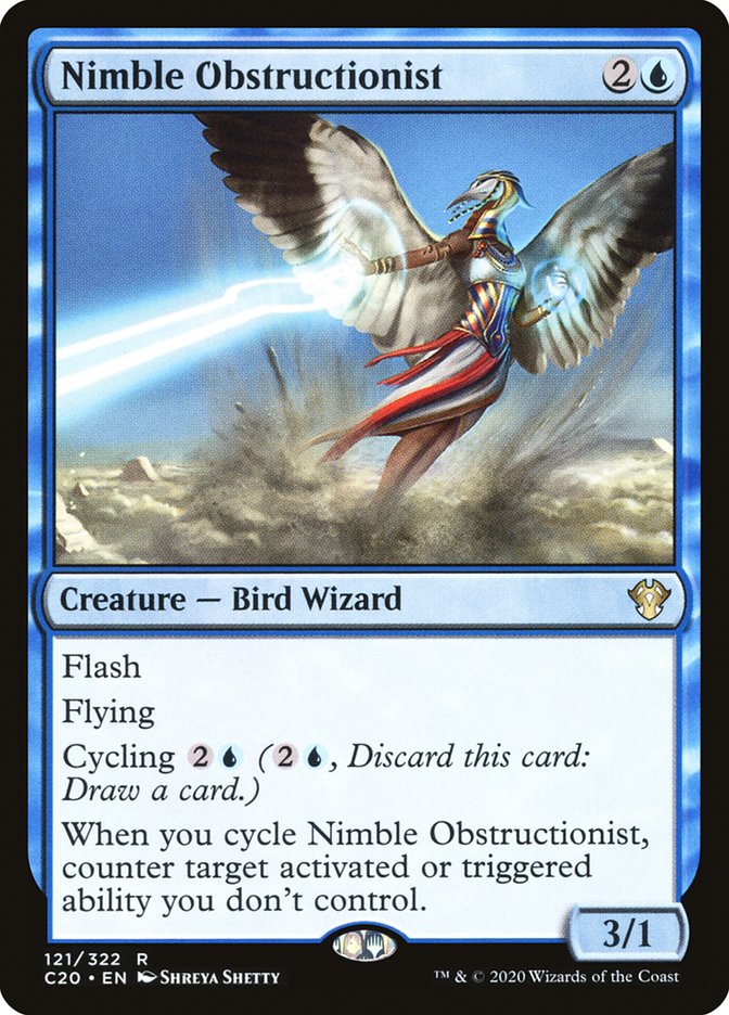 Nimble Obstructionist - Commander 2020 (C20)