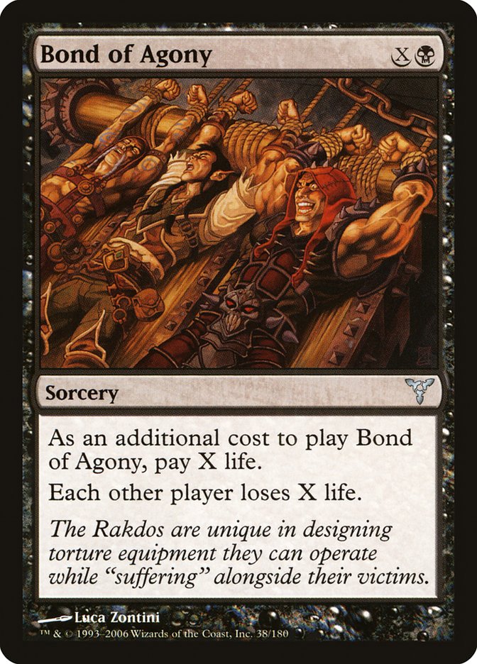 Bond of Agony - [Foil] Dissension (DIS)