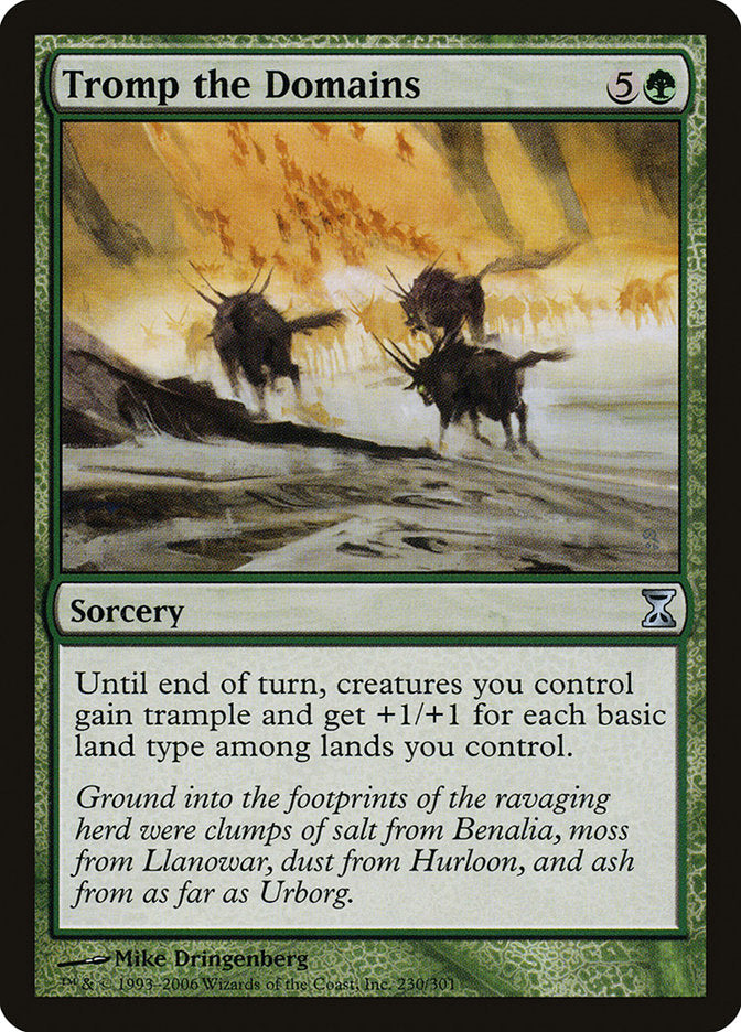 Tromp the Domains - [Foil] Time Spiral (TSP)