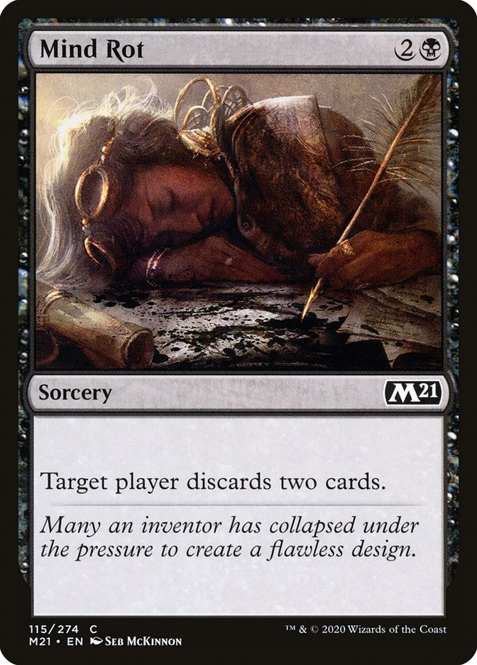 Mind Rot - [Foil] Core Set 2021 (M21)