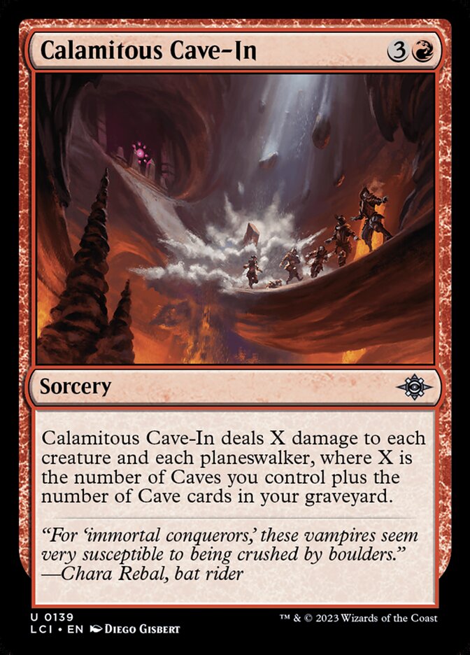 Calamitous Cave-In - The Lost Caverns of Ixalan (LCI)