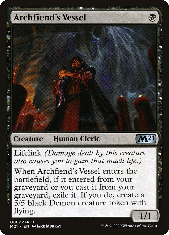 Archfiend's Vessel - [Foil] Core Set 2021 (M21)