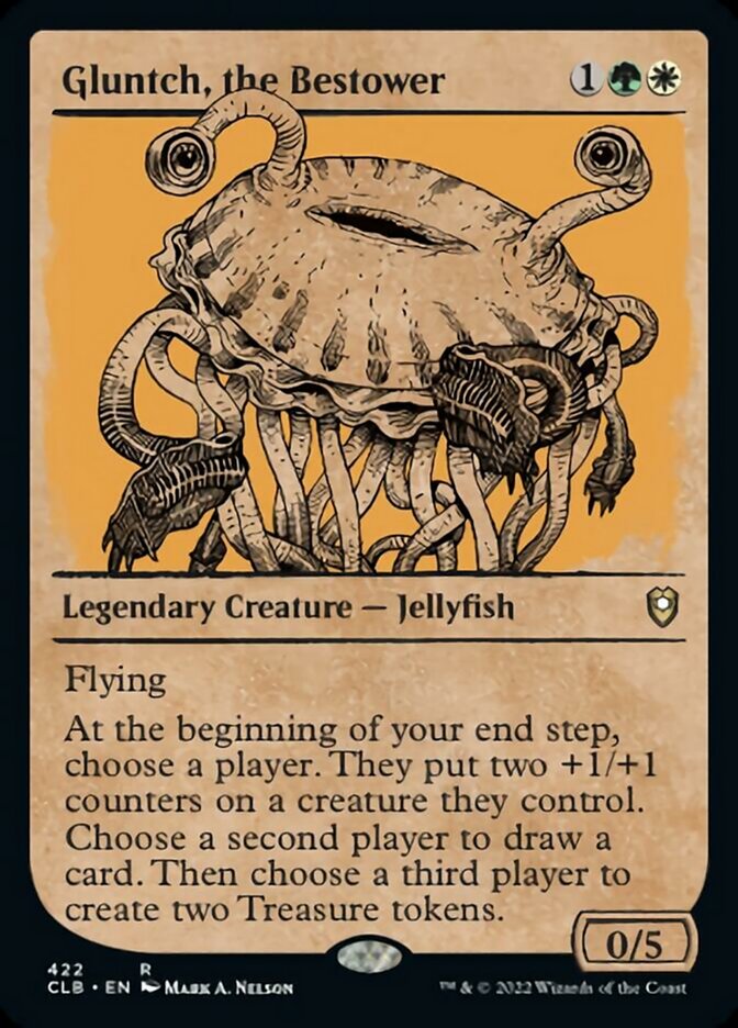 Gluntch, the Bestower - [Foil, Showcase] Commander Legends: Battle for Baldur's Gate (CLB)