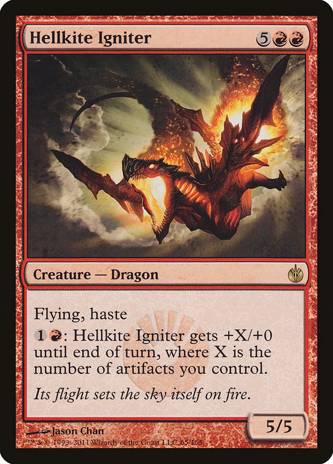Hellkite Igniter - [Foil] Mirrodin Besieged (MBS)
