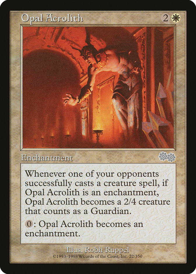 Opal Acrolith - [Retro Frame] Urza's Saga (USG)