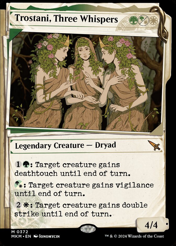 Trostani, Three Whispers - [Foil, Dossier] Murders at Karlov Manor (MKM)