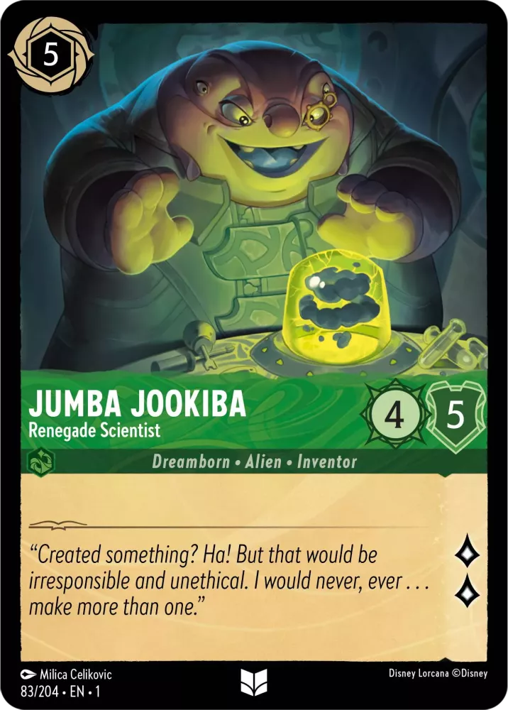 Jumba Jookiba - Renegade Scientist - [Foil] The First Chapter (1)