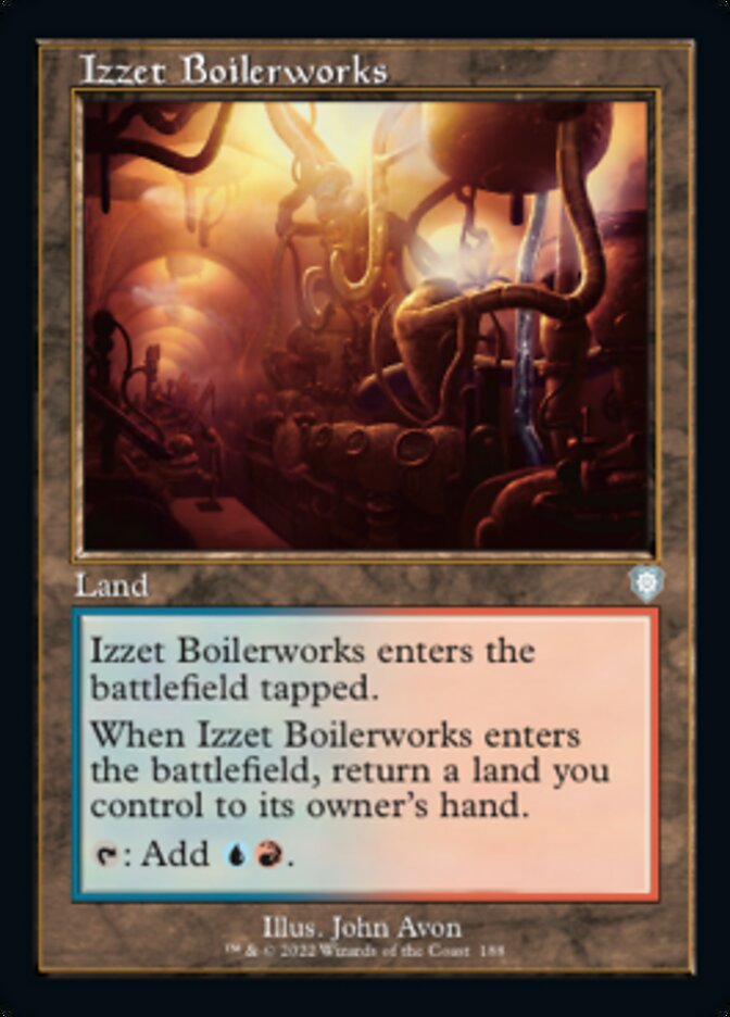 Izzet Boilerworks - The Brothers' War Commander (BRC)