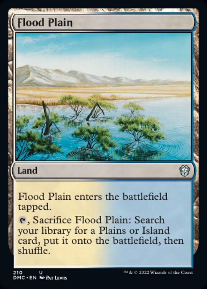 Flood Plain - Dominaria United Commander (DMC)