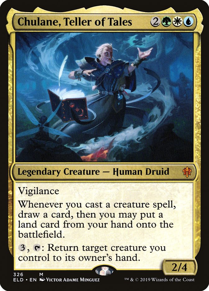 Chulane, Teller of Tales - [Foil] Throne of Eldraine (ELD)