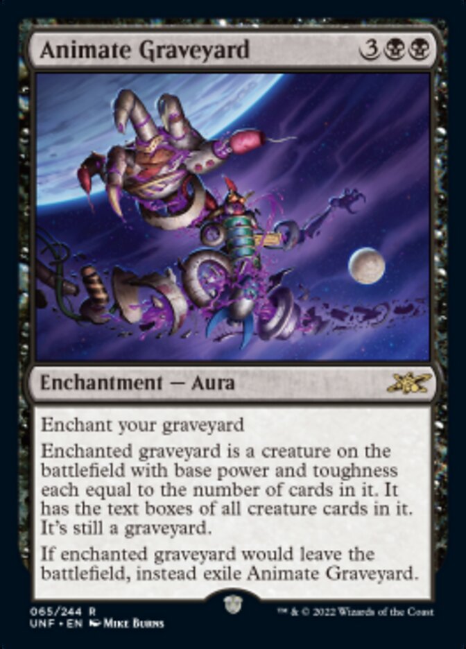 Animate Graveyard - [Foil] Unfinity (UNF)
