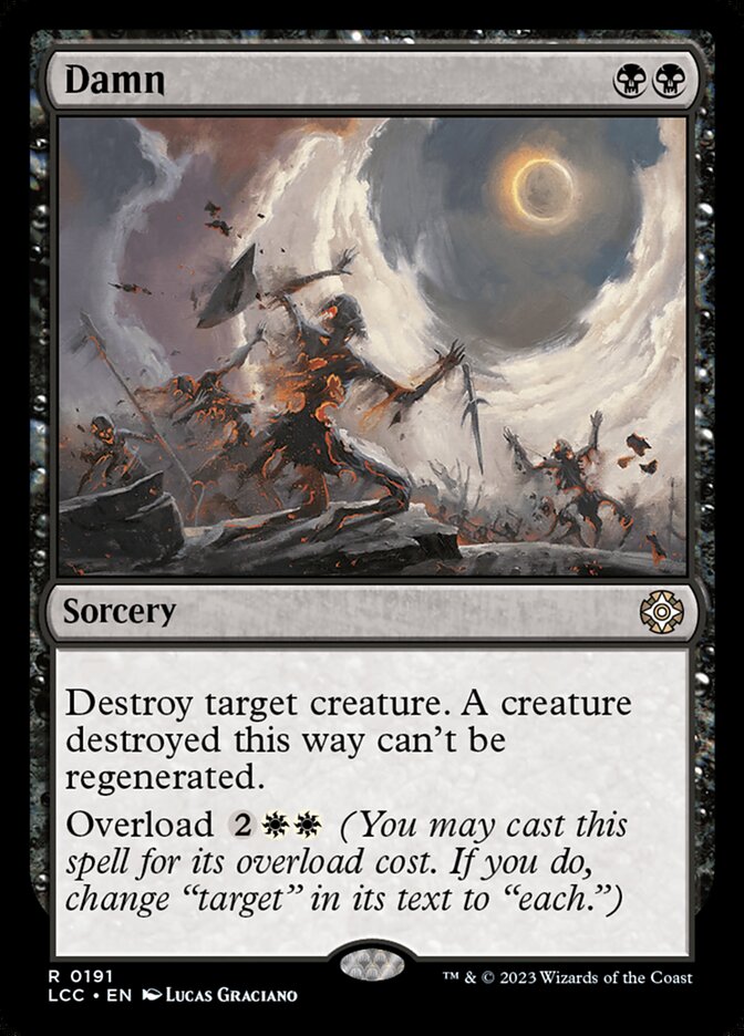 Damn - Lost Caverns of Ixalan Commander (LCC)