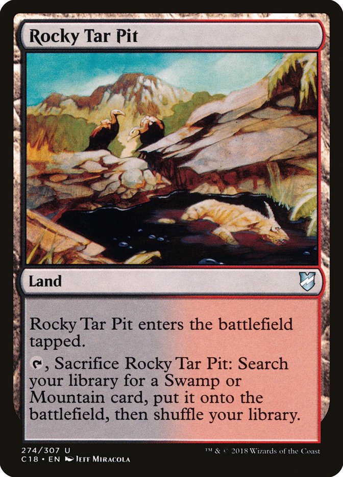 Rocky Tar Pit - Commander 2018 (C18)