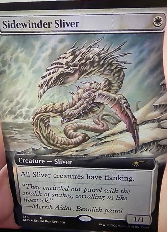 Sidewinder Sliver (615) - [Foil, Extended Art] Secret Lair Drop (SLD)