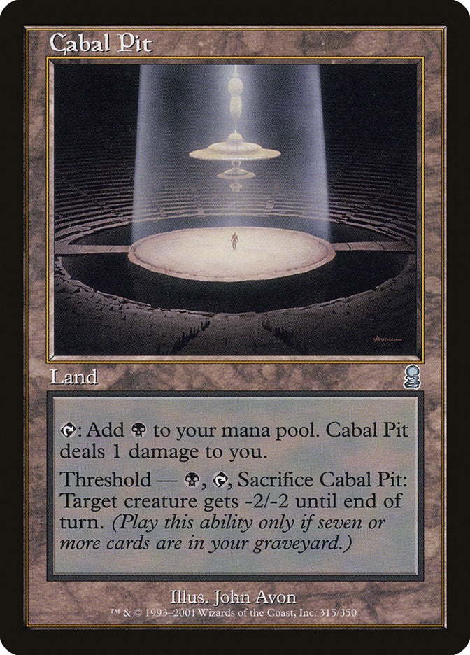 Cabal Pit - [Retro Frame] Odyssey (ODY)