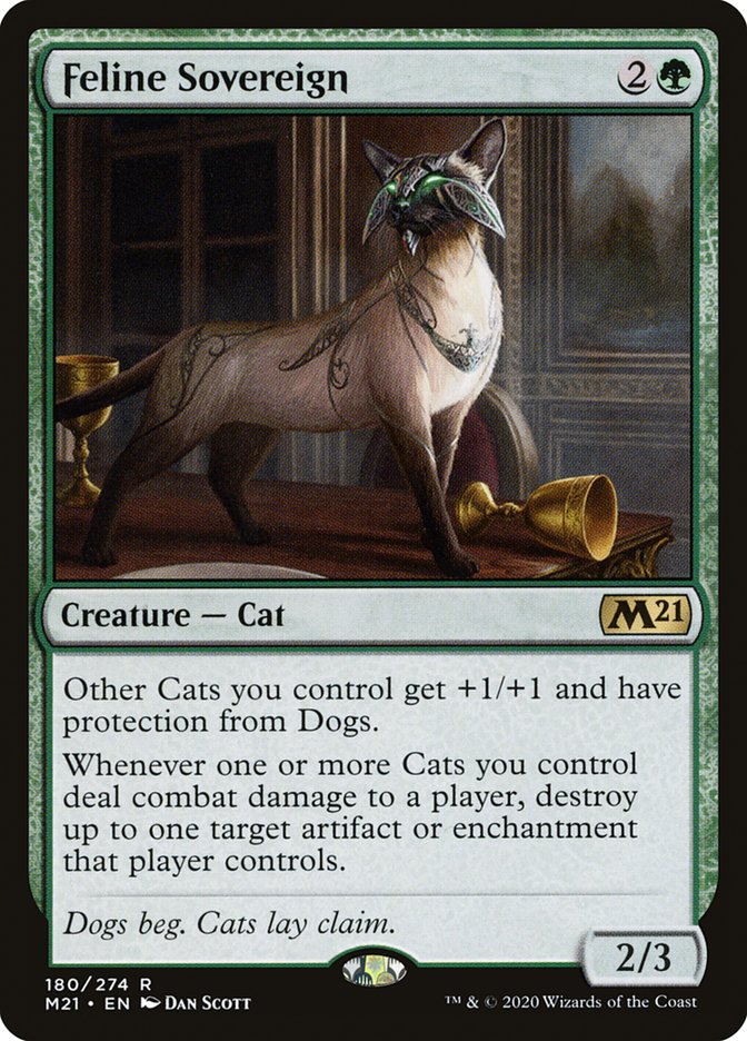 Feline Sovereign - [Foil] Core Set 2021 (M21)